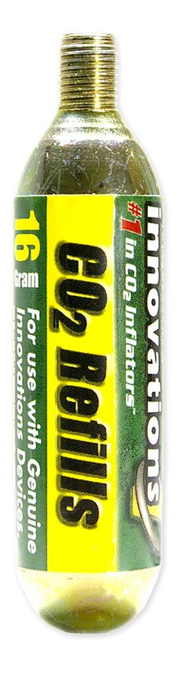 Genuine Innovations 16 Grams Threaded CO2 Cartridge - Each Bike Equipment