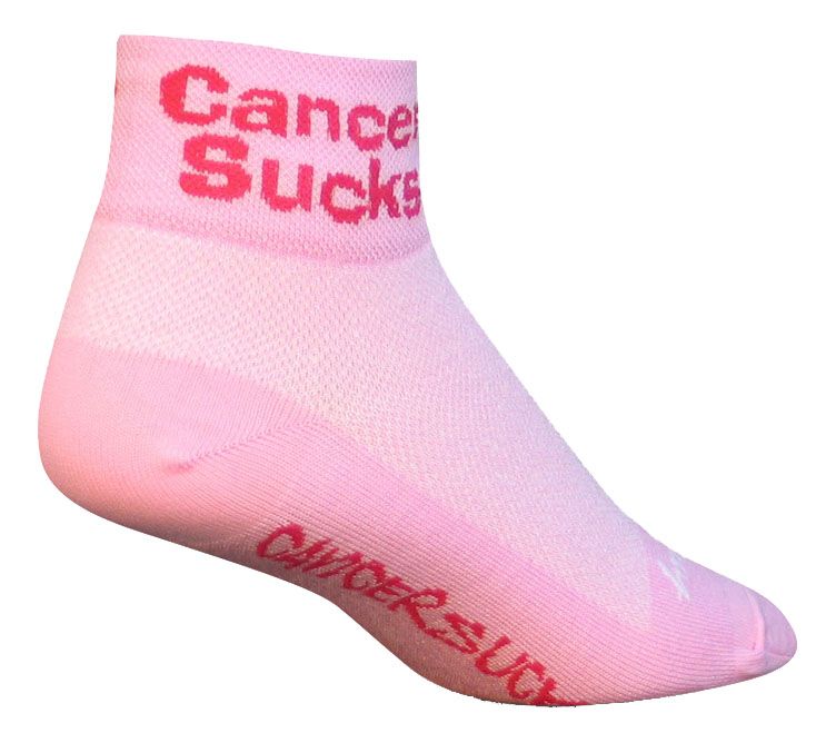Sock Guy 2IN Classic Cancer Sucks Socks Socks