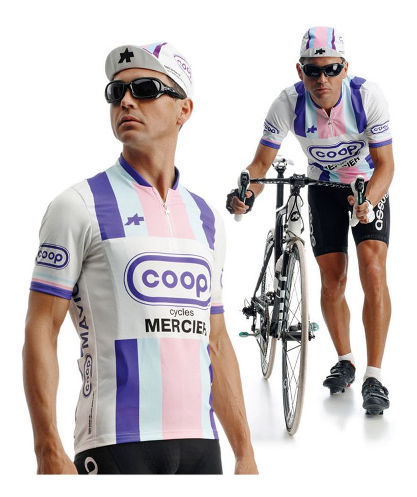 Assos Coop-Mercier Heriage Pack Technical Tops