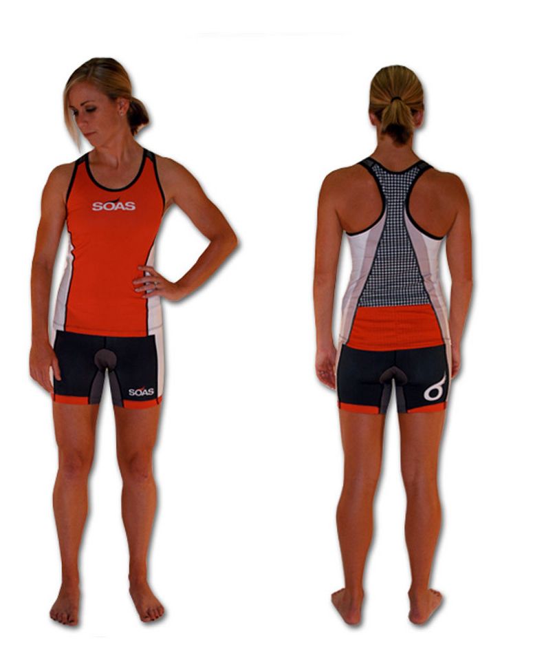 SOAS Racing Houndstooth Tri Tank Technical Tops
