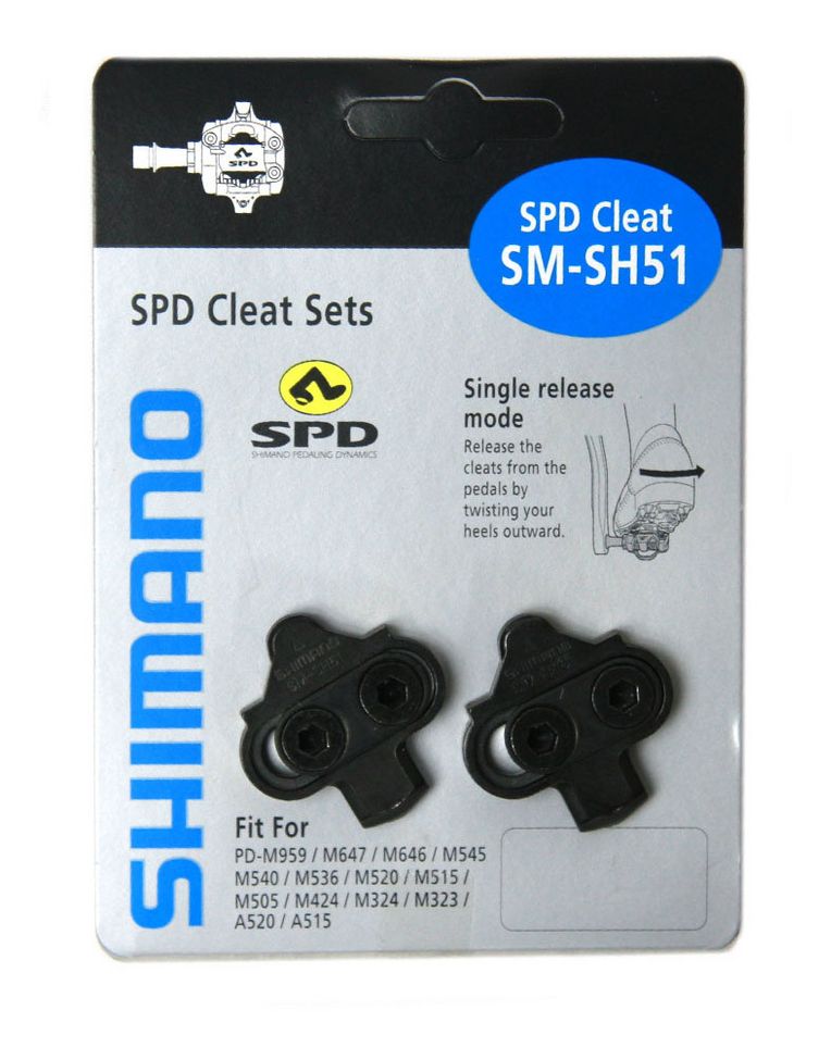 Shimano SPD SH51 Mountain  Cleat Set Bike Equipment