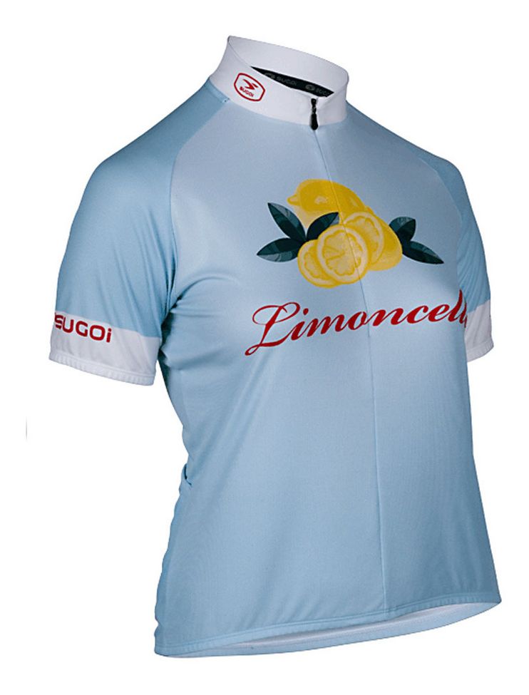 Sugoi Limoncello Short Sleeve Jersey Technical Tops