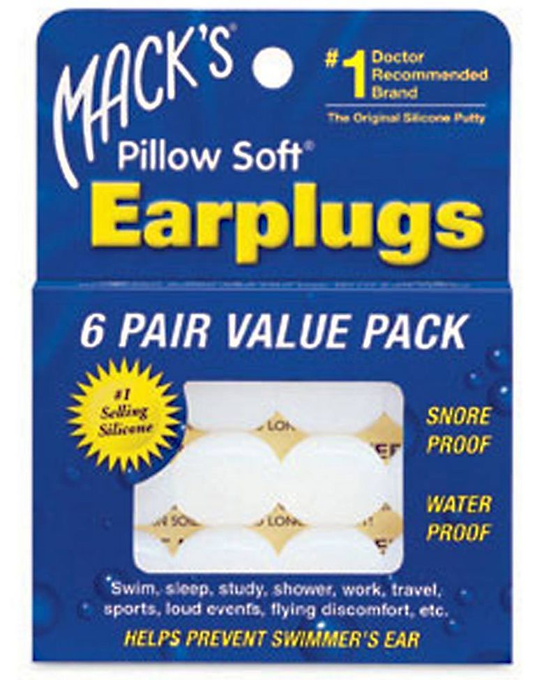 Macks Pillowsoft Swim Ear Plugs - 6 pair Swim Equipment