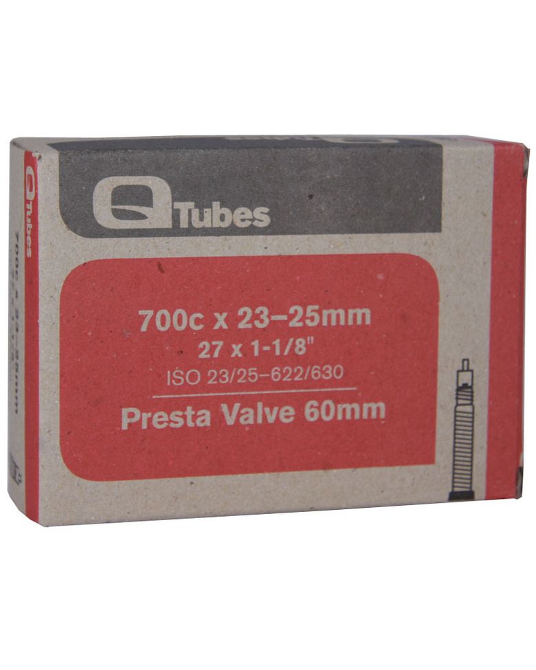 Quality Bike Products Presta Valve Tube 23-25mm (60mm) Wheels