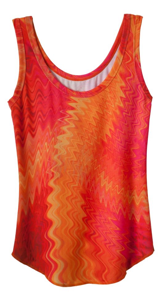 Womens Prana Om Tank Technical Tops