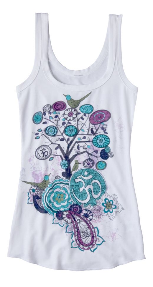 Womens Prana Om Tank Technical Tops