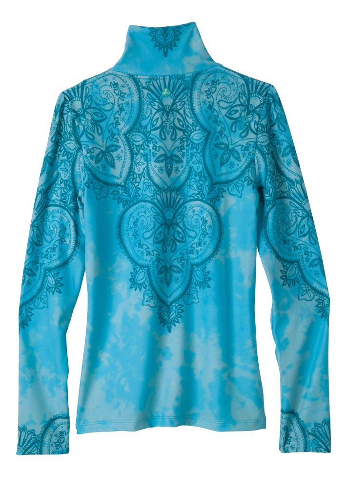 Womens Prana Mabel  Long Sleeve 1/2 Zip Technical Tops