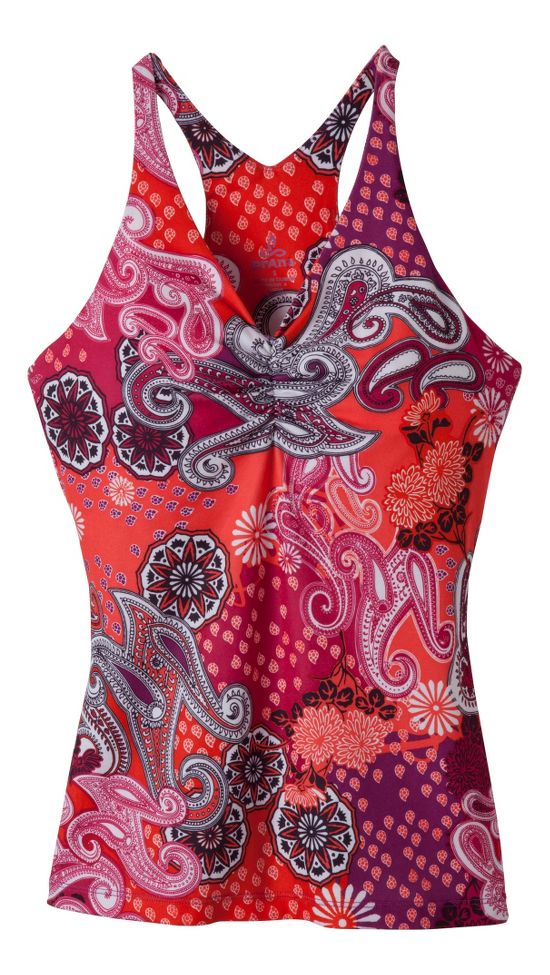 Womens Prana Sabin Racer Tanks Technical Tops