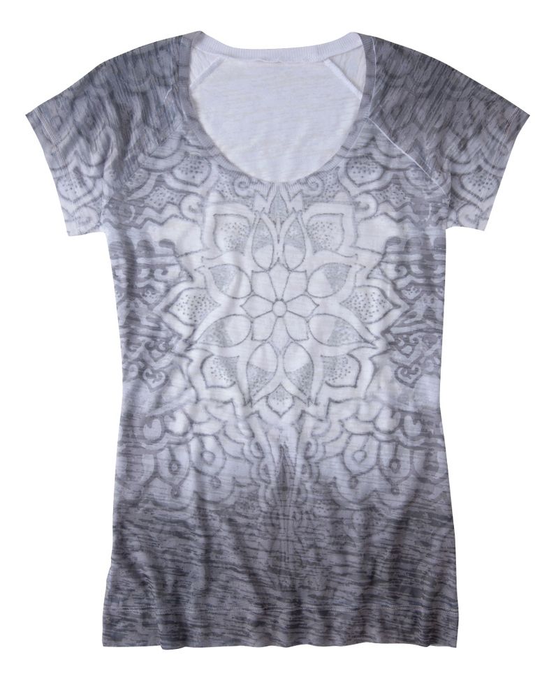 Womens Prana Goddess Tee Short Sleeve Technical Tops