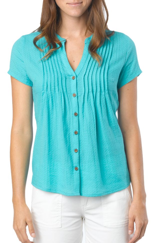 Womens Prana Ellie Top Short Sleeve Non-Technical Tops