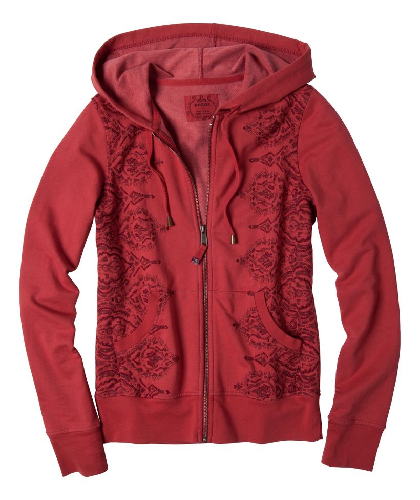 Womens Prana Brandie Hoodie Warm-Up Hooded Jackets