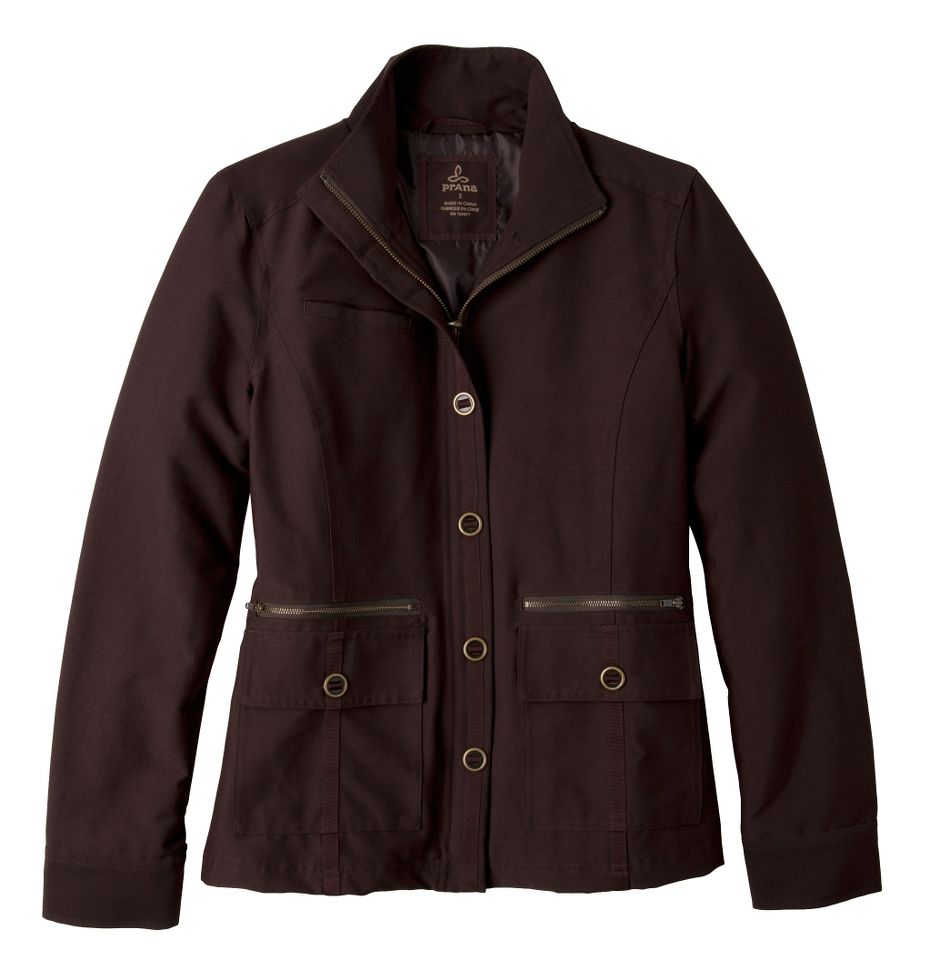 Womens Prana Lydia Warm-Up Unhooded Jackets