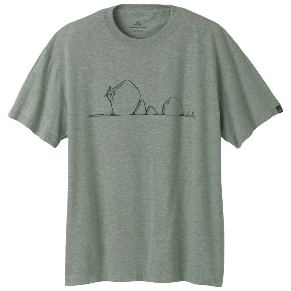 Mens Prana Boulder Tee Short Sleeve Technical Tops