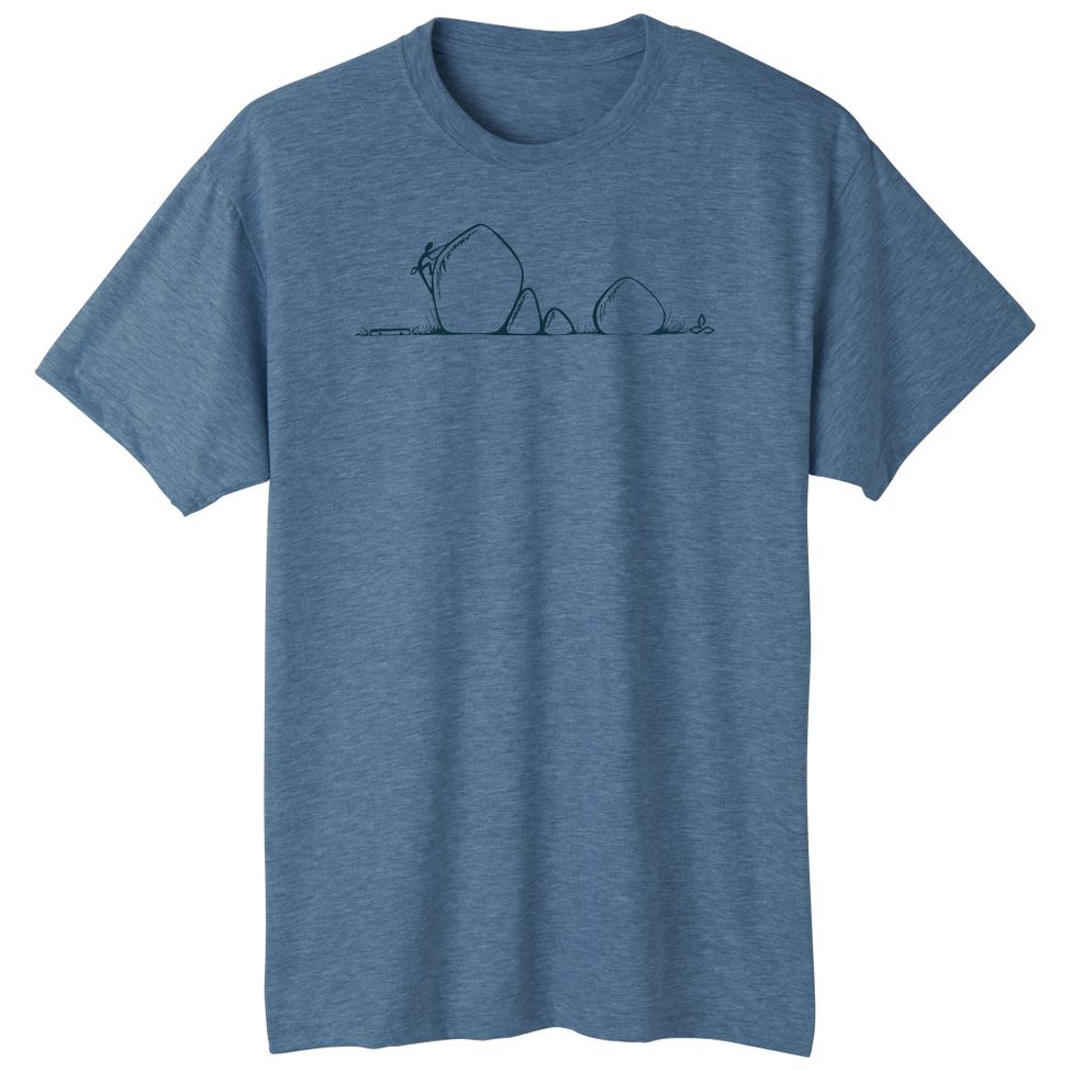 Mens Prana Boulder Tee Short Sleeve Technical Tops