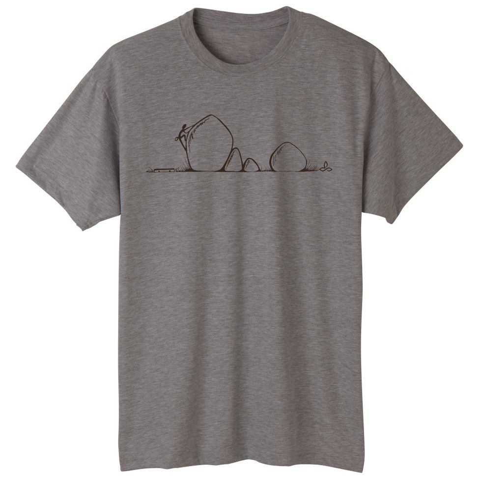 Mens Prana Boulder Tee Short Sleeve Technical Tops