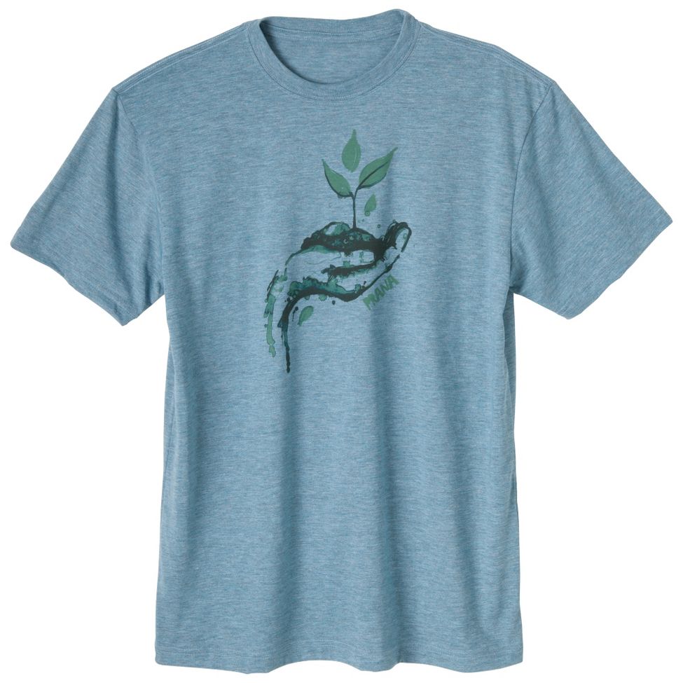 Mens Prana Botany Tee Short Sleeve Technical Tops