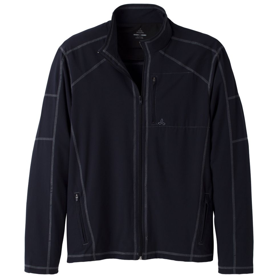 Mens Prana Flex Warm-Up Unhooded Jackets
