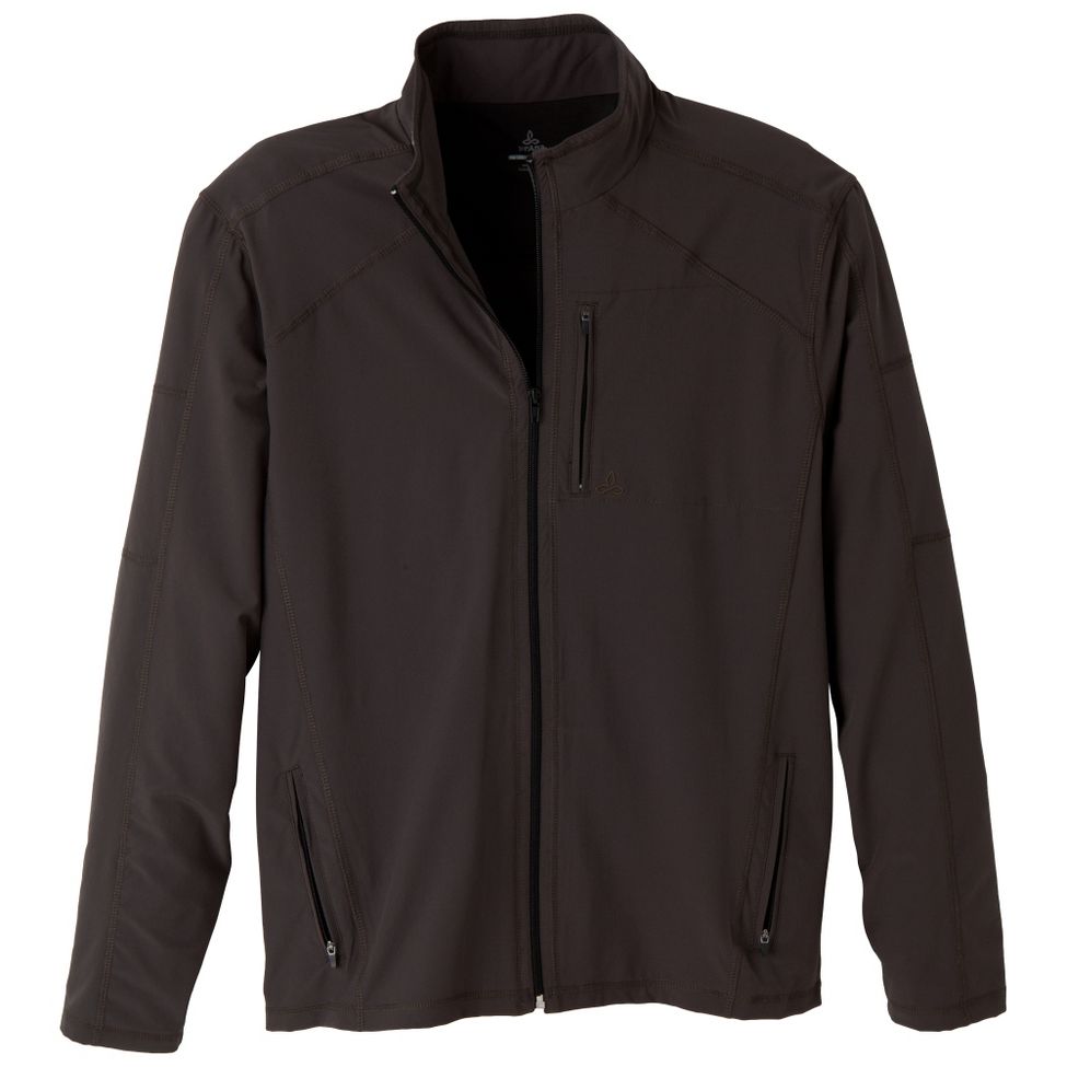 Mens Prana Flex Warm-Up Unhooded Jackets