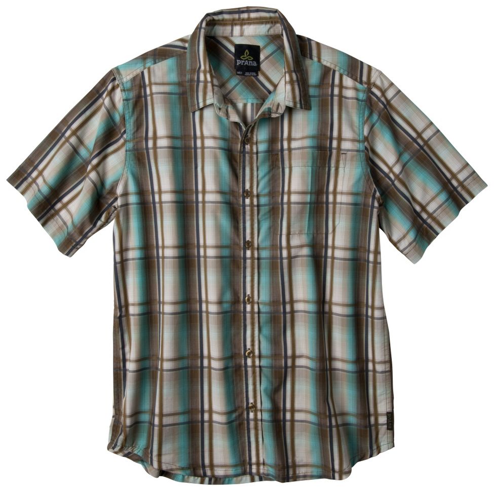 Mens Prana Duke Short Sleeve Non-Technical Tops