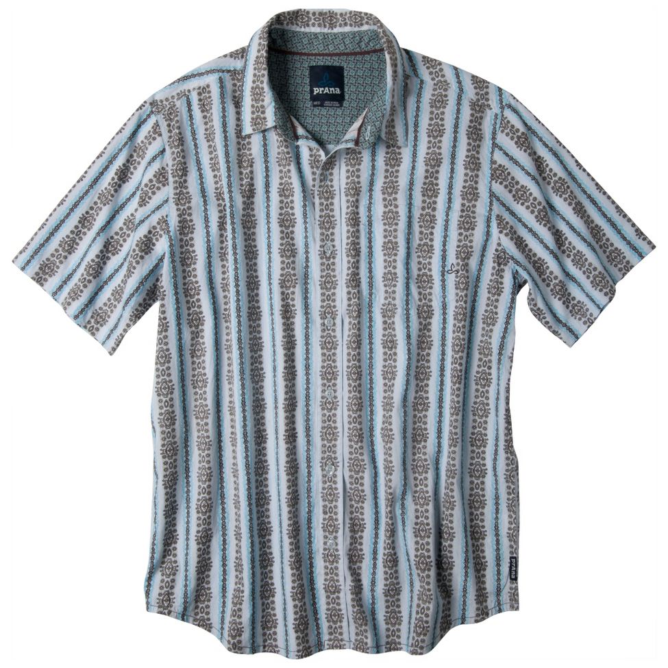 Mens Prana Hilman Short Sleeve Non-Technical Tops