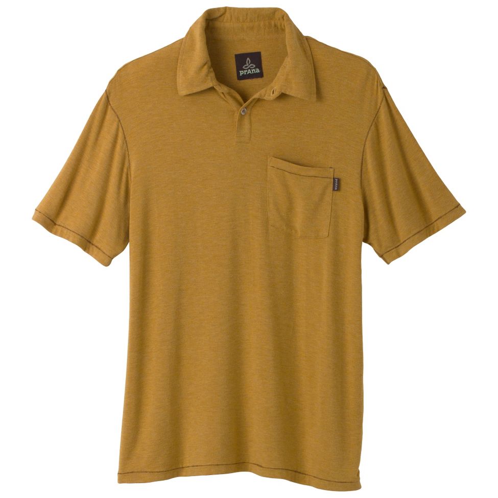 Mens Prana Crosshatch Short Sleeve Technical Tops