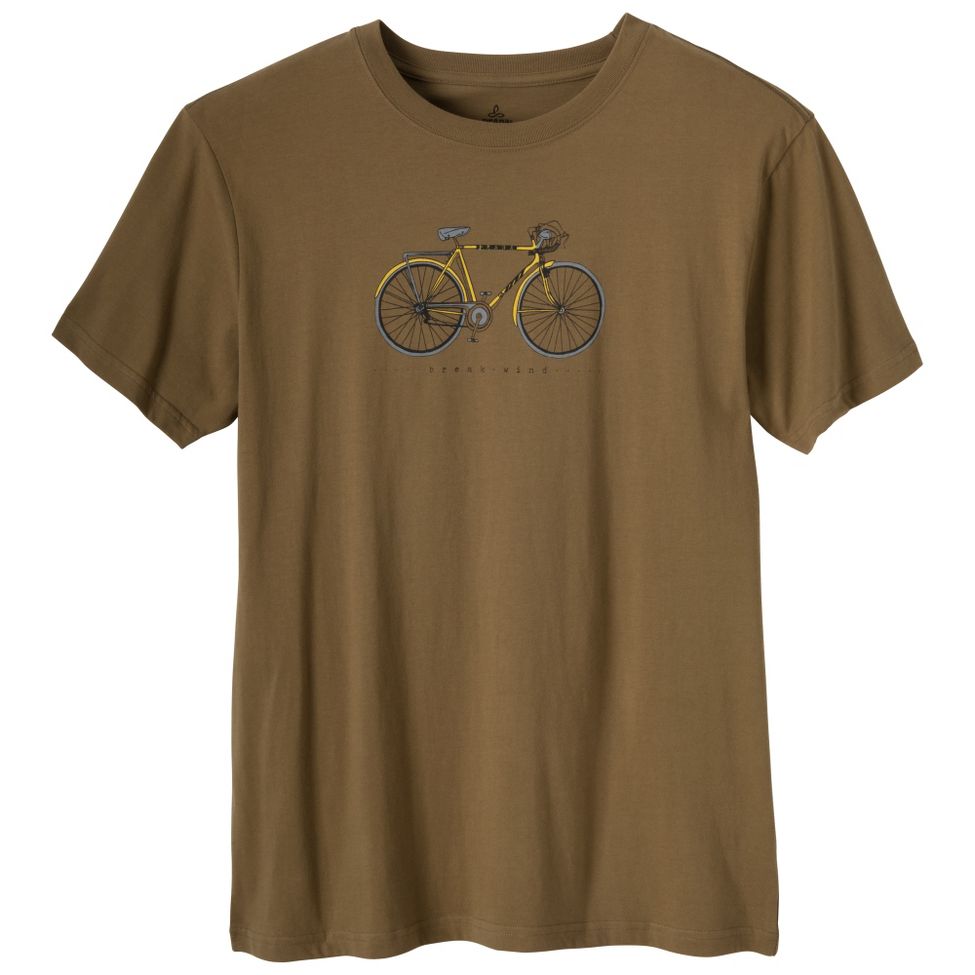 Mens Prana Ride Tee Short Sleeve Non-Technical Tops