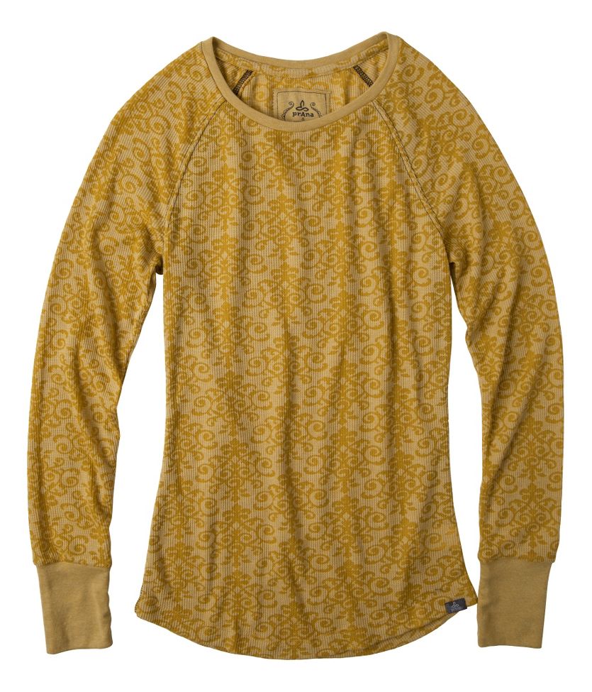 Womens Prana Amelia Long Sleeve No Zip Technical Tops