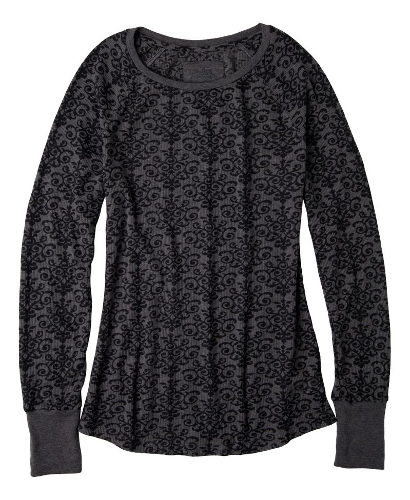 Womens Prana Amelia Long Sleeve No Zip Technical Tops