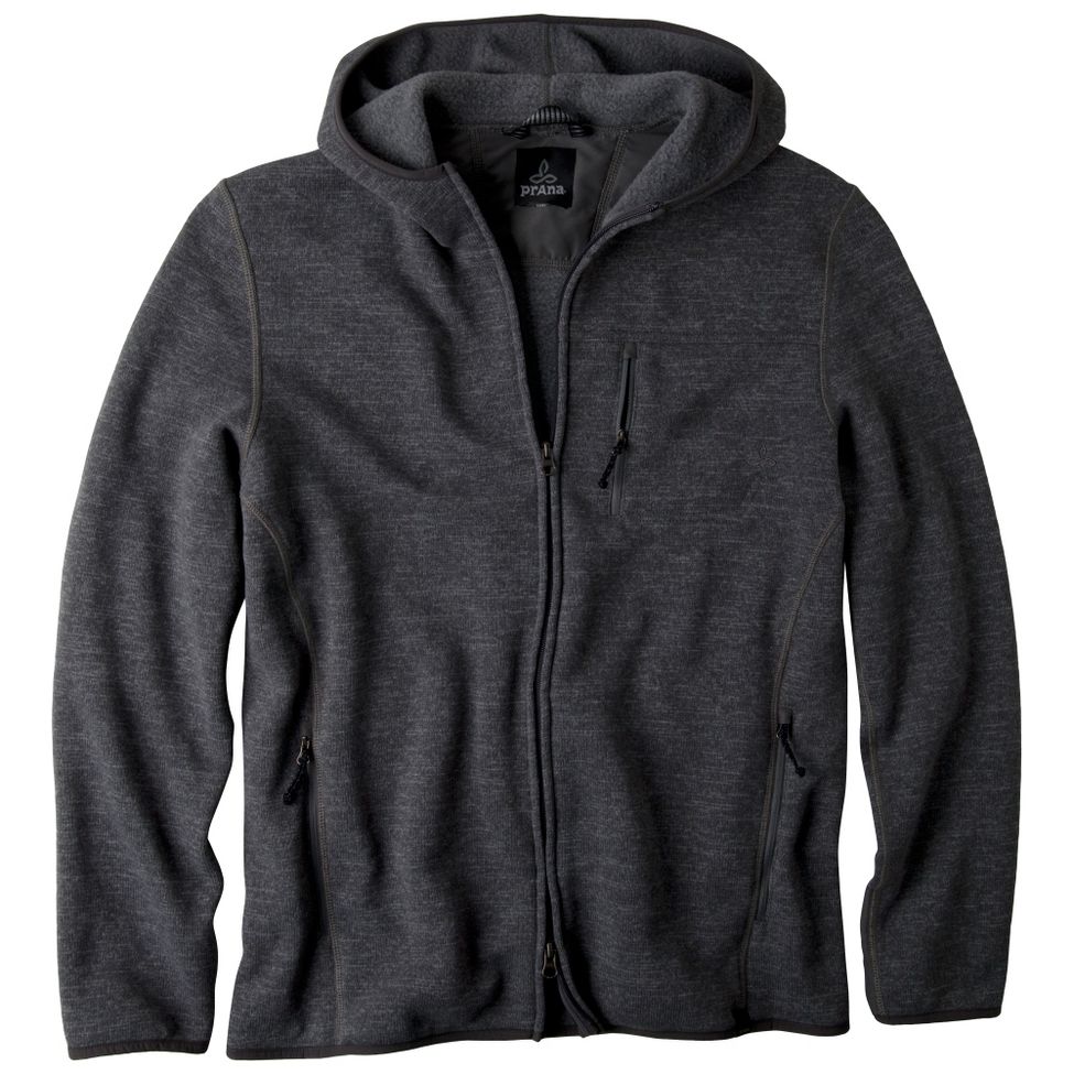 Mens Prana Bryce Zip Up Long Sleeve Full Zip Technical Tops