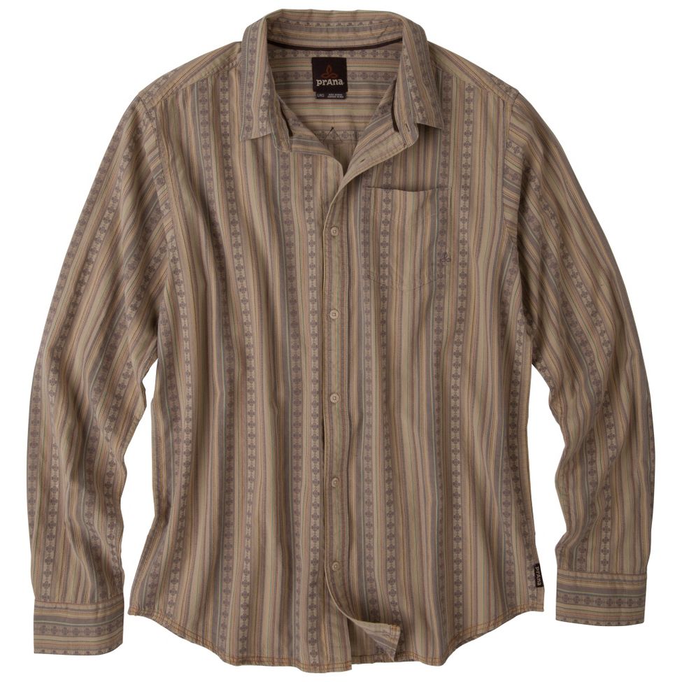 Mens Prana Clover Long Sleeve Non-Technical Tops
