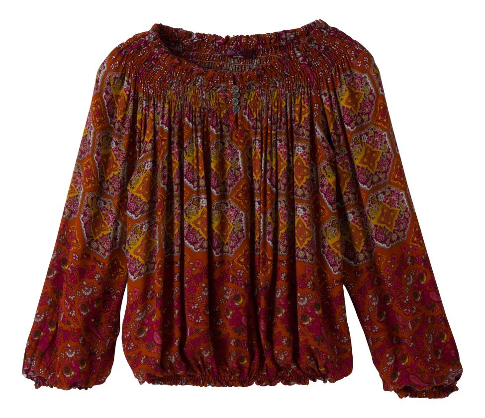 Womens Prana Crystal Long Sleeve No Zip Technical Tops