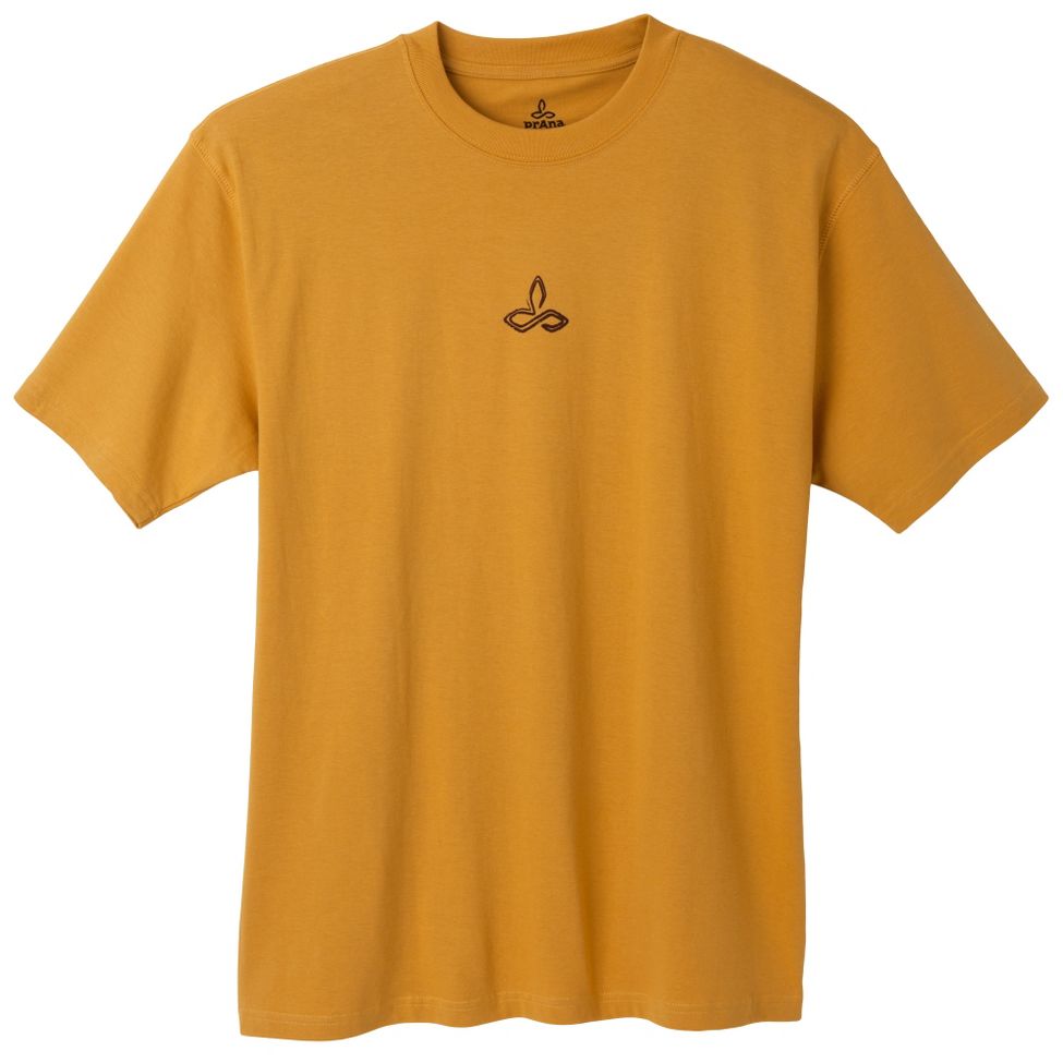 Mens Prana Dri Balance Blank Short Sleeve Technical Tops