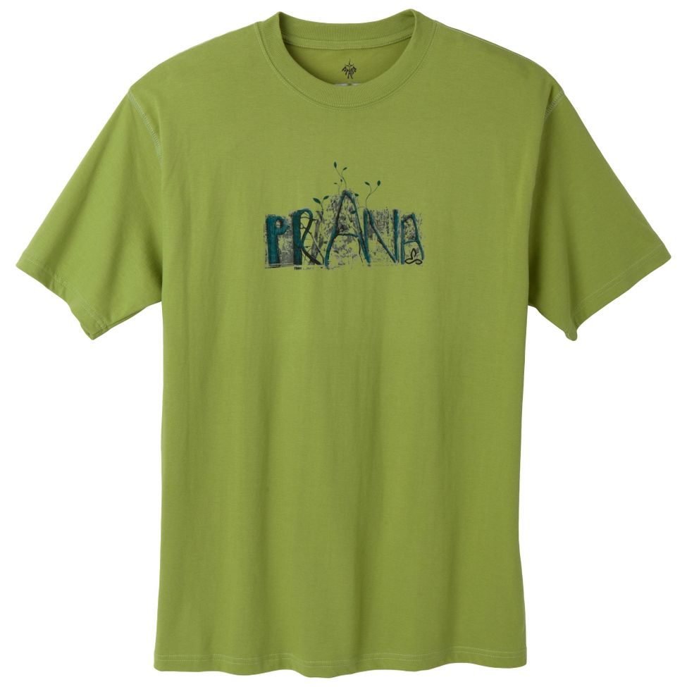 Mens Prana Dri Balance Blank Short Sleeve Technical Tops