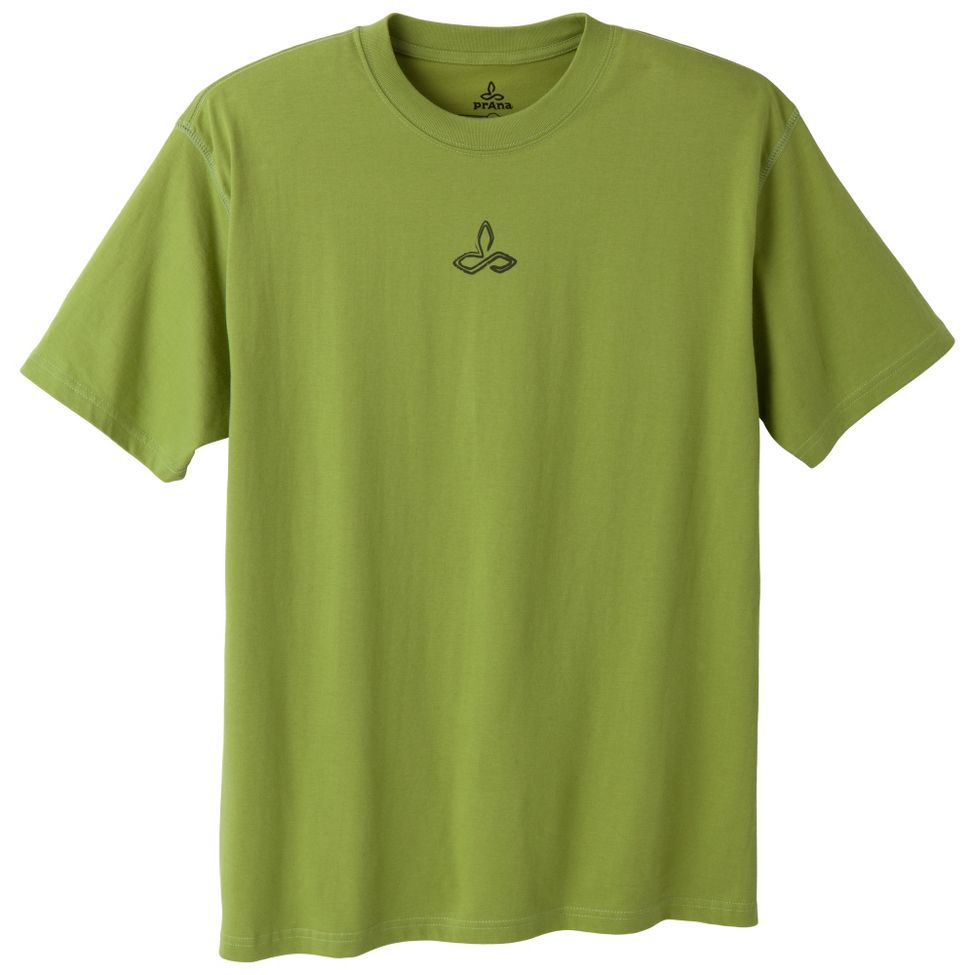 Mens Prana Dri Balance Blank Short Sleeve Technical Tops