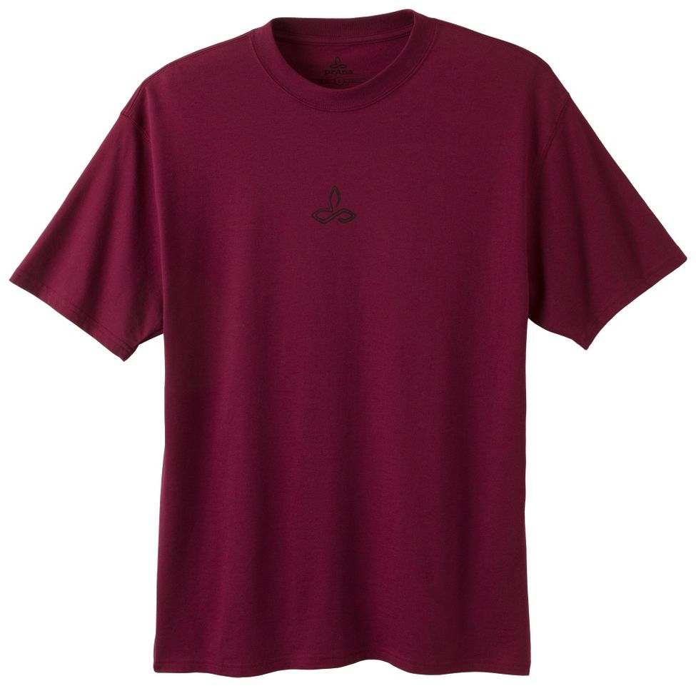 Mens Prana Dri Balance Blank Short Sleeve Technical Tops