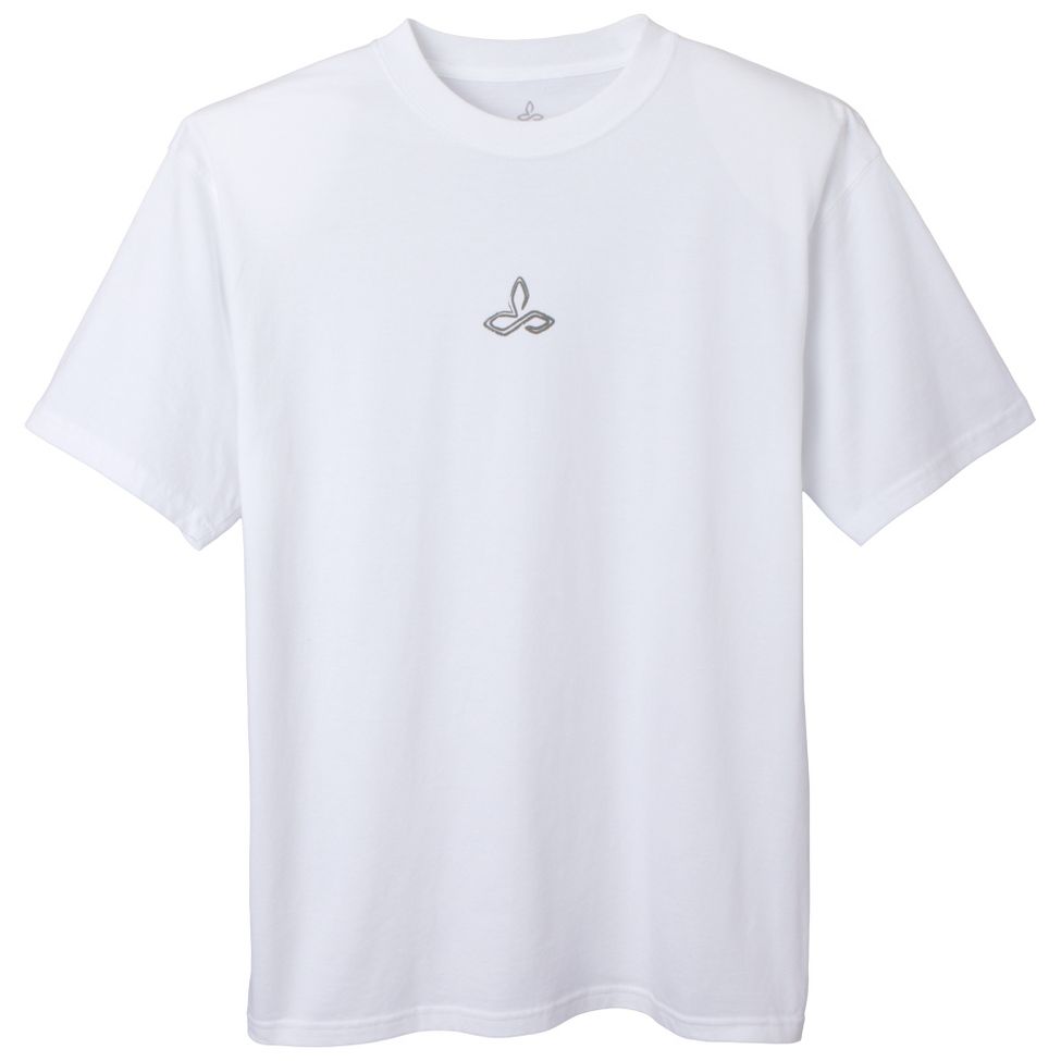 Mens Prana Dri Balance Blank Short Sleeve Technical Tops