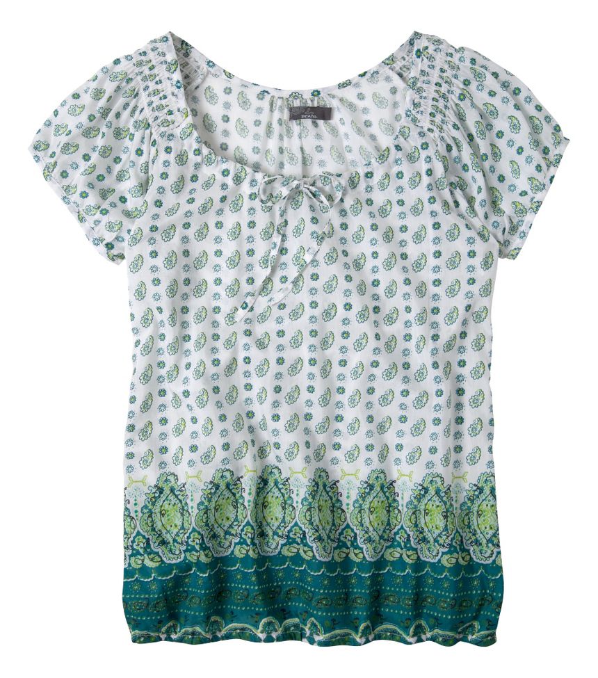 Womens Prana Gigi Short Sleeve Non-Technical Tops