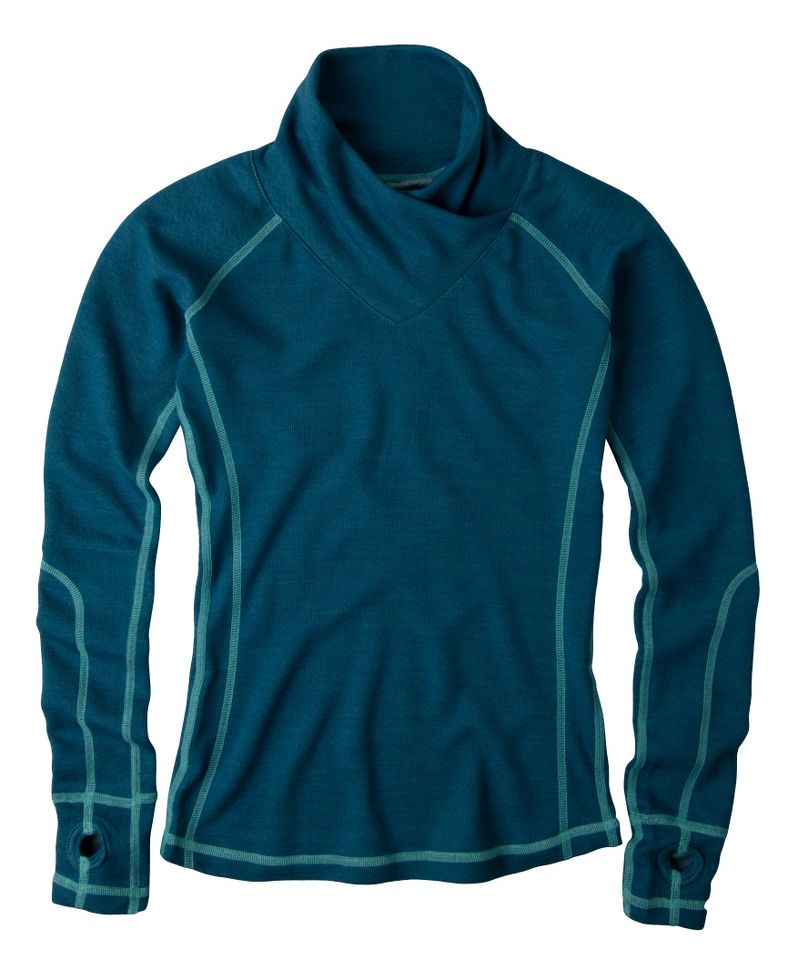 Womens Prana Gillian Pullover Long Sleeve No Zip Technical Tops