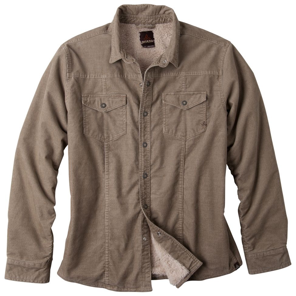 Mens Prana Gomez Corduroy Long Sleeve Non-Technical Tops