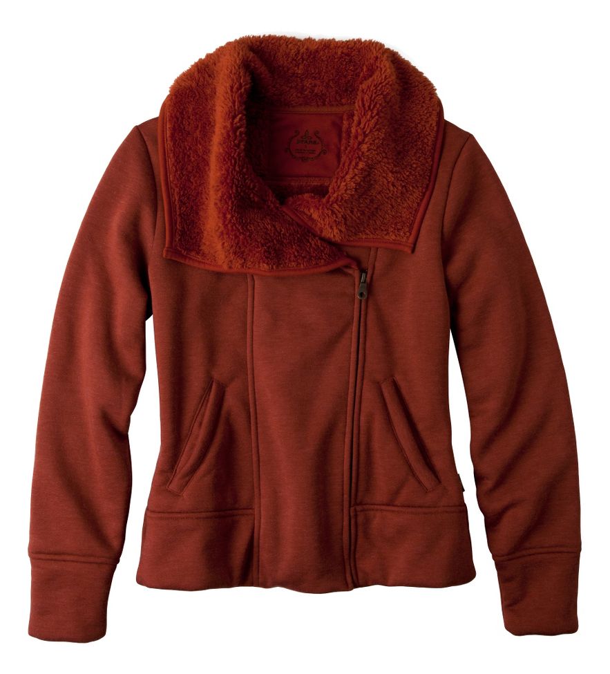 Womens Prana Grace Warm-Up Unhooded Jackets