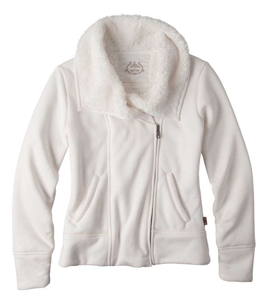 Womens Prana Grace Warm-Up Unhooded Jackets