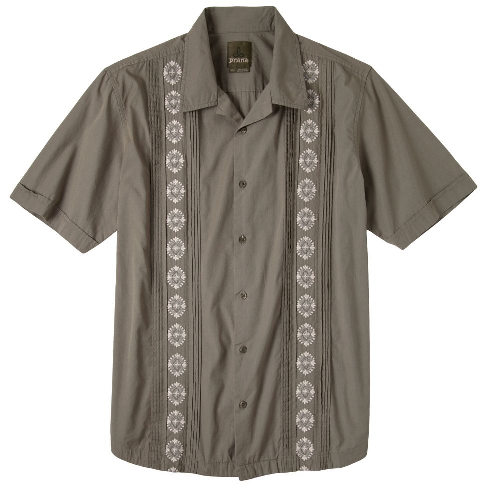 Mens Prana Havana Short Sleeve Non-Technical Tops