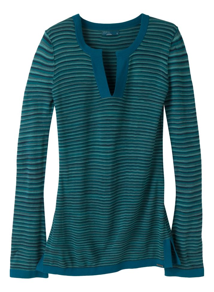 Womens Prana Ingrid Tunic Long Sleeve No Zip Technical Tops