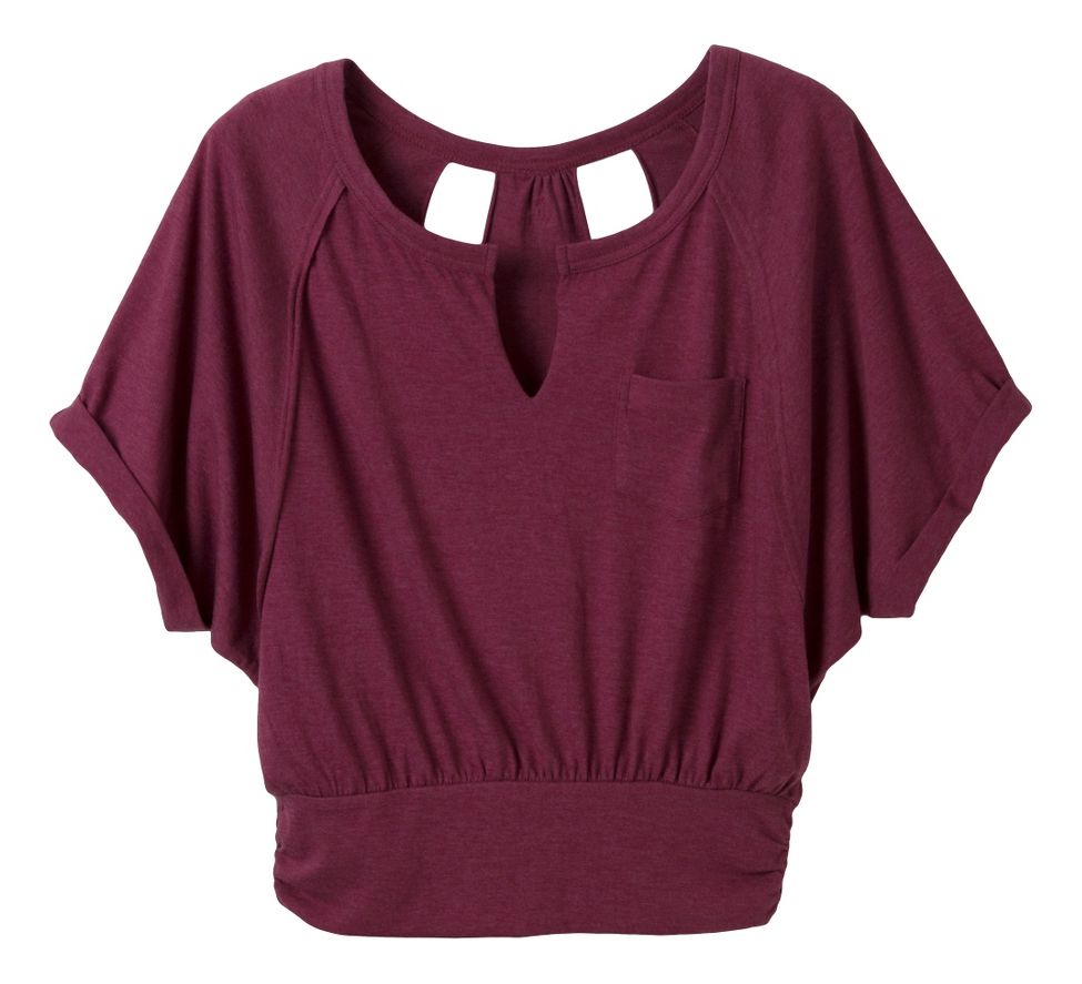 Womens Prana Jessica Short Sleeve Technical Tops