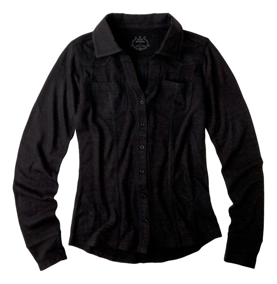 Womens Prana Luna Top Long Sleeve Non-Technical Tops