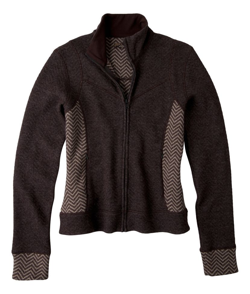 Womens Prana Maura Warm-Up Unhooded Jackets