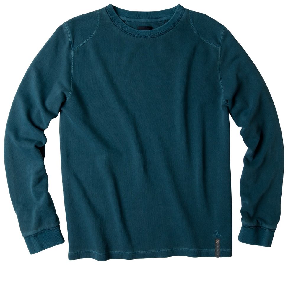 Womens Prana Mission Crew Long Sleeve Non-Technical Tops