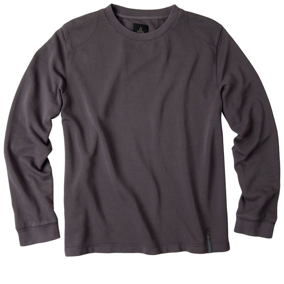Womens Prana Mission Crew Long Sleeve Non-Technical Tops