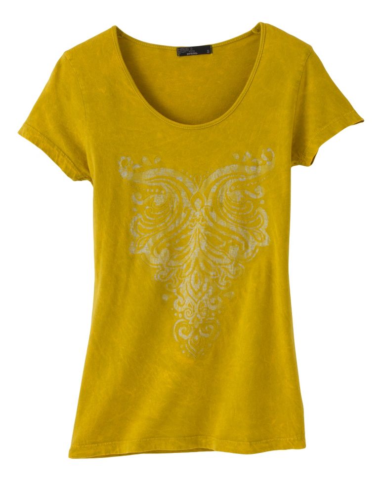 Womens Prana Onyx Tee Short Sleeve Non-Technical Tops