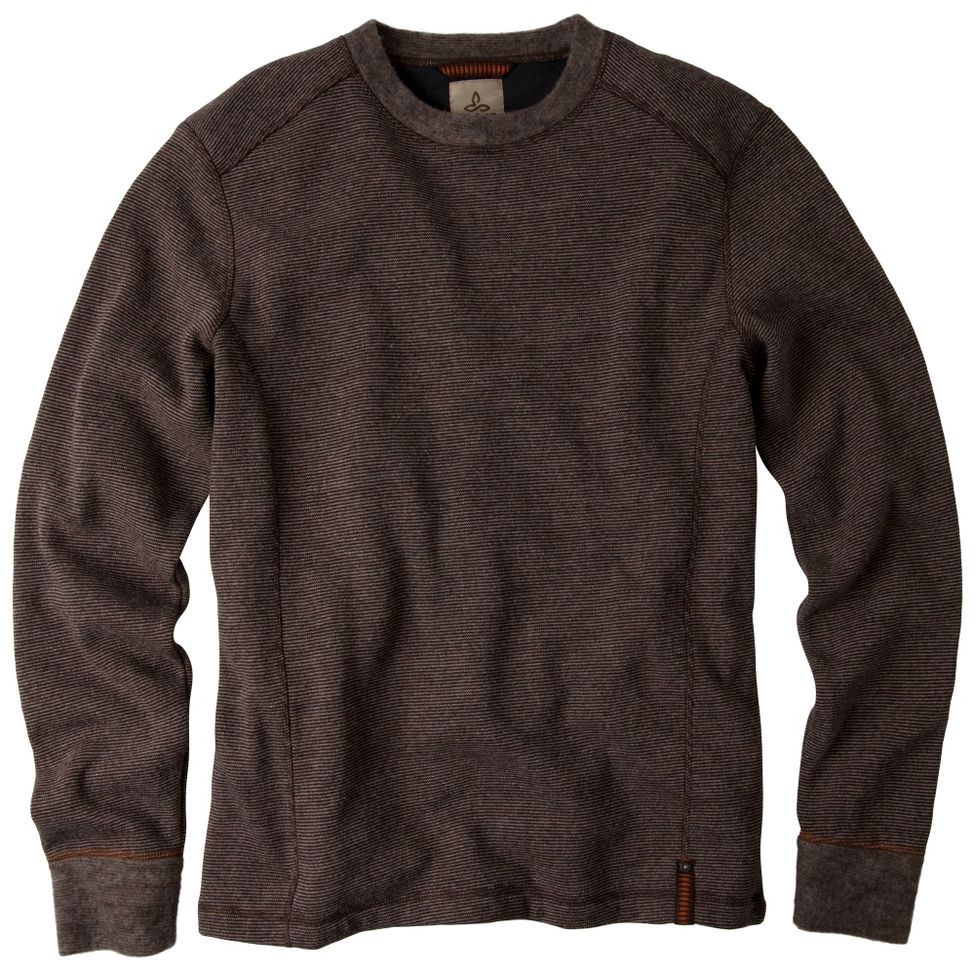 Mens Prana Owen Sweater Crew Long Sleeve Non-Technical Tops